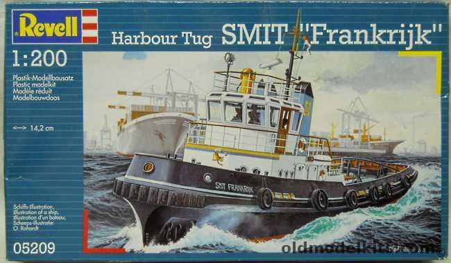 Revell 1/200 Harbor Tug Smit Frankrijk -  (Tugboat), 05209 plastic model kit